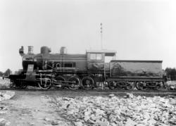 Leveransefoto av damplokomotiv type 24c nr. 405 hos Nydqvist