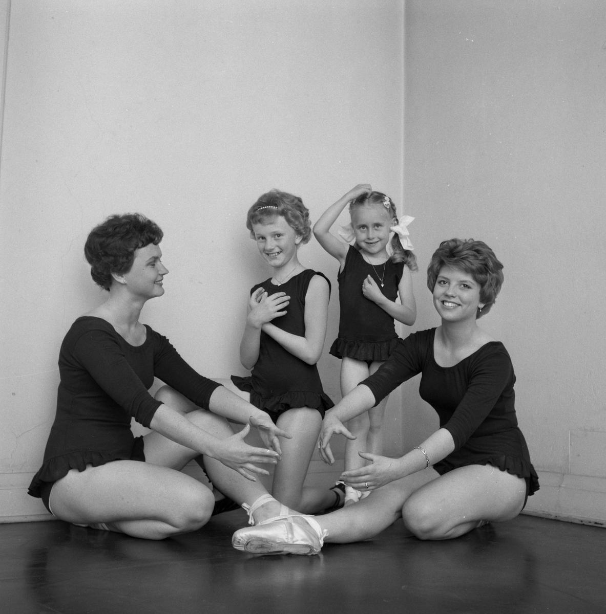 Balettuppvisning. 
4 juni 1959.
