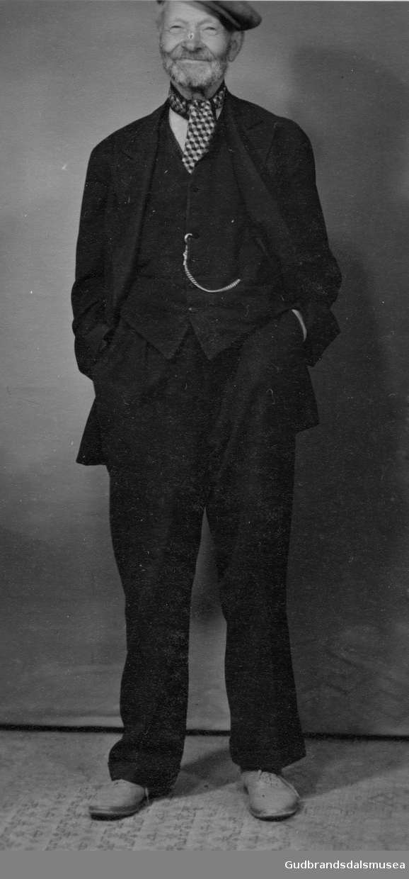 Kristoffer Hansson Skjedsvold (1852-1941). foto: S. Wolrath