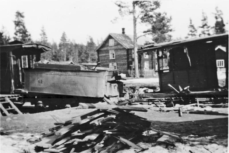 bombing av telneset stasjon april 1940