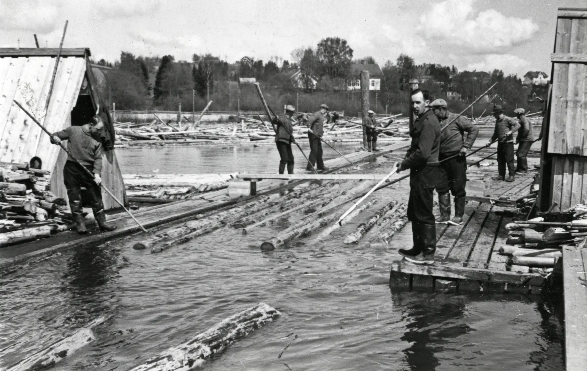 Lundsjunken 1937. Foto: Arbeiderbevegelsens arkiv og bibliotek