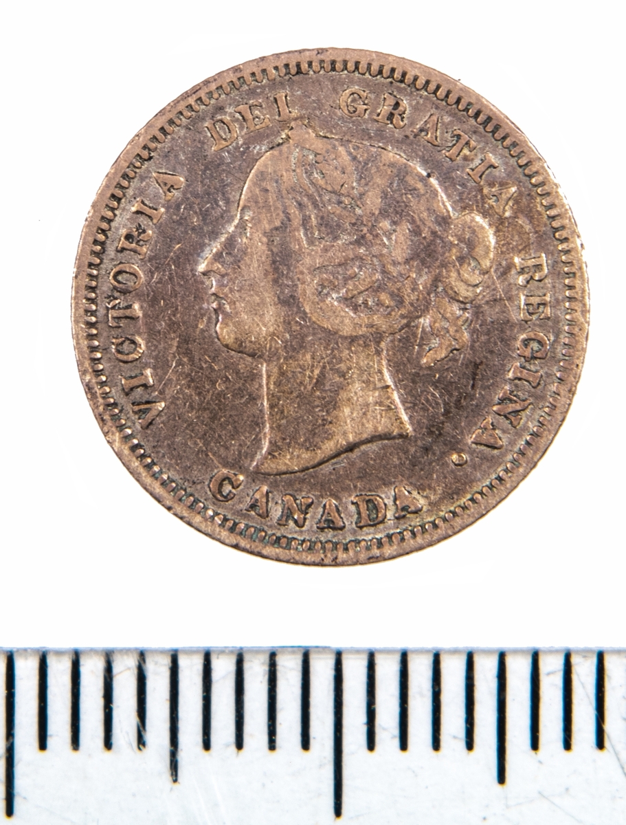 Mynt, Canada, 1890, 5 Cent.