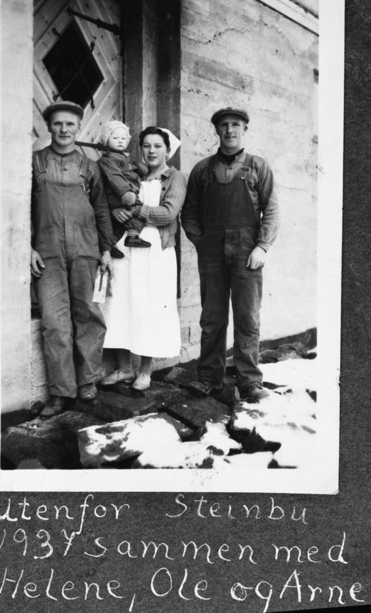Personer utenfor Steinbu 1937