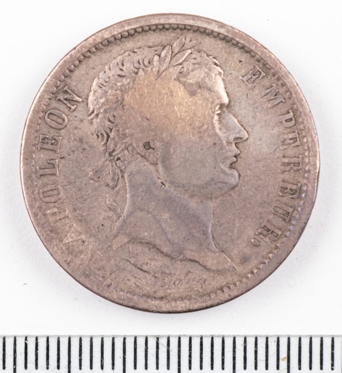 Mynt Frankrike 1808 2 Franc.