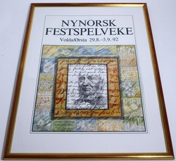 Nynorsk festspelveke [Plakat for Dei nynorske festspela 1992