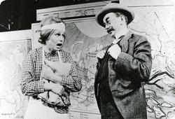 Teater,"Geografi og Kjærlighet", 1967, repro
