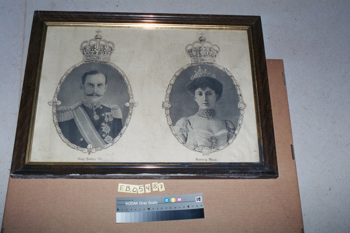 Kong Haakon VII og Dronning Maude