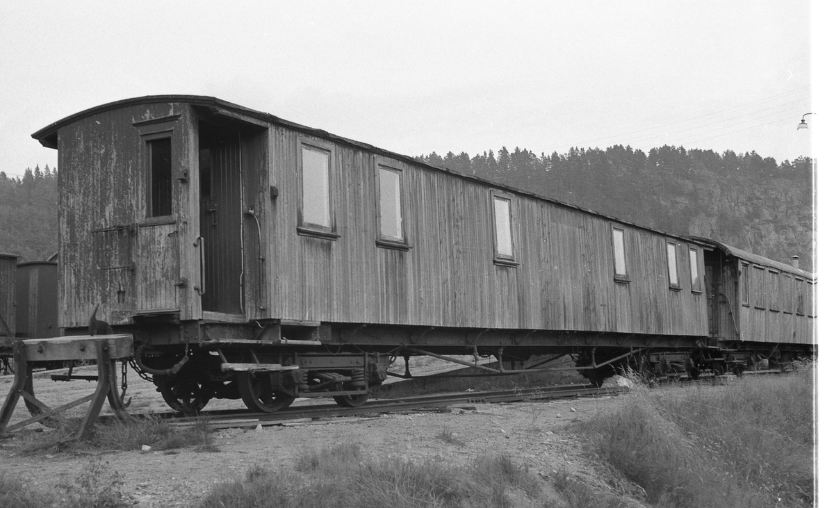 "Karlsvogna", vogn Co 158. Ble benyttet som snekkerveksted på Grovane.