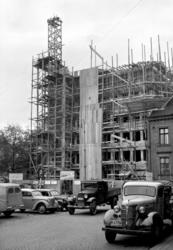 Sjømennenes Hus under bygging,.1952