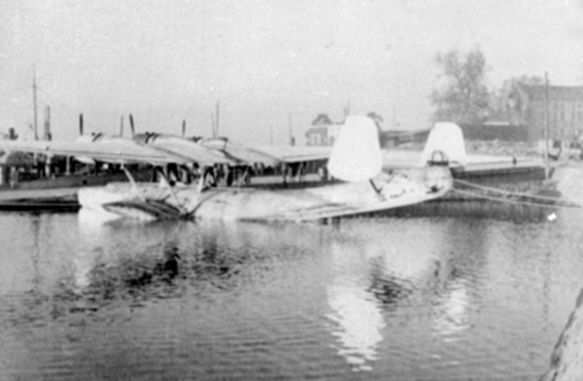 Dornier Do 24. tysk båtfly, Hamar Brygge,2.verdenskrig