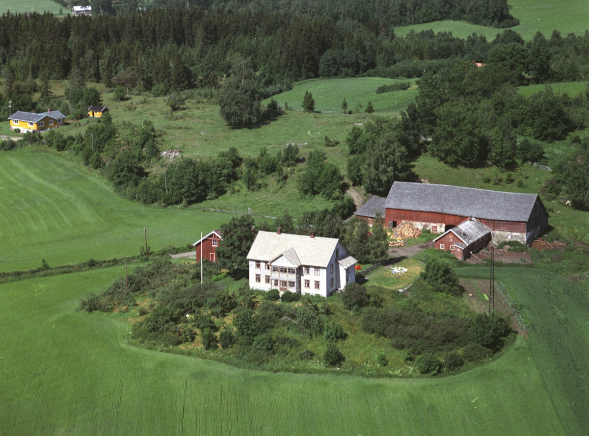 Flyfoto av Skjerven, Stavsjø, Hedmark.