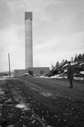 Byggingen av Astrup sjakttårn, Løkken Verk.