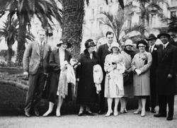 Fra bryllupsfeiringen i Nice for Klara og Christian W. Thams