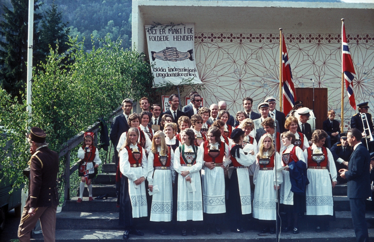 Odda Songlag i Hovden i 1971.