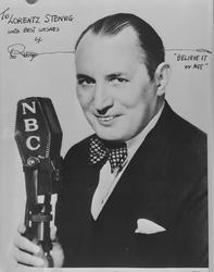 Radiomannen Robert Leroy Ripley hilsen til Hells ordfører St