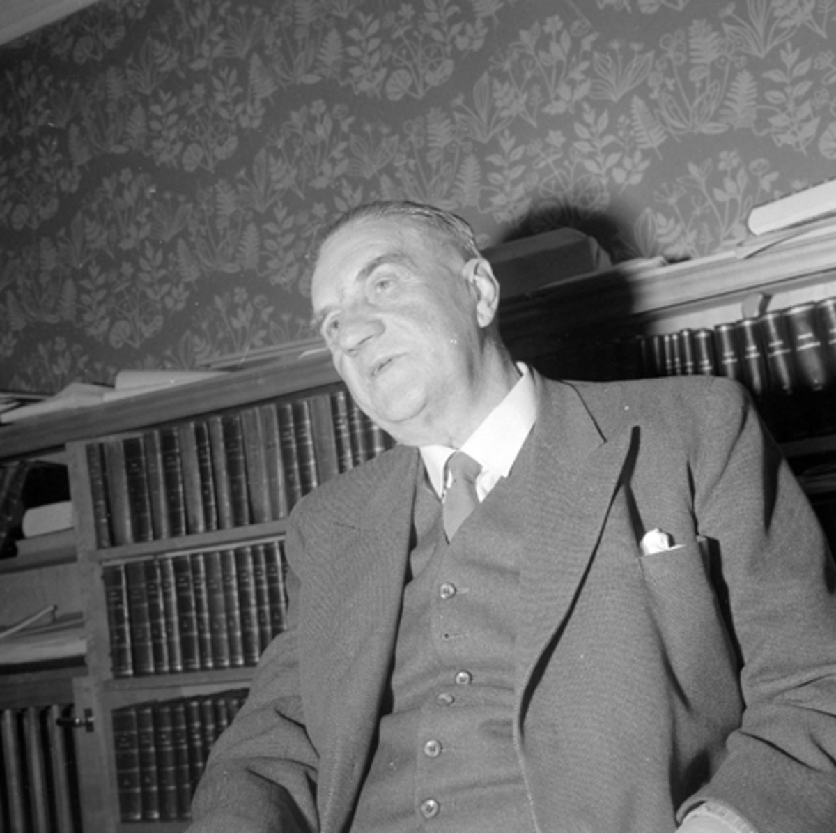 Sigurd Pedersen 1893-1978, rådmann og ordfører i Hamar kommune. 