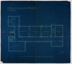 Ålesund offentlige allmueskole [Arbeidstegning]