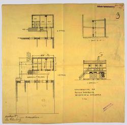 Udhusbygning for Petter Skarbøvig, gr. matr. nr. 21. Øvregad