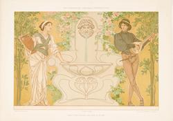 Dekorative vorbilder [Tegning]