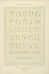 Die Moderne Schrift. Eine Sammlung neuer Schriften und Schil