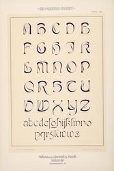 Die Moderne Schrift. Eine Sammlung neuer Schriften und Schil