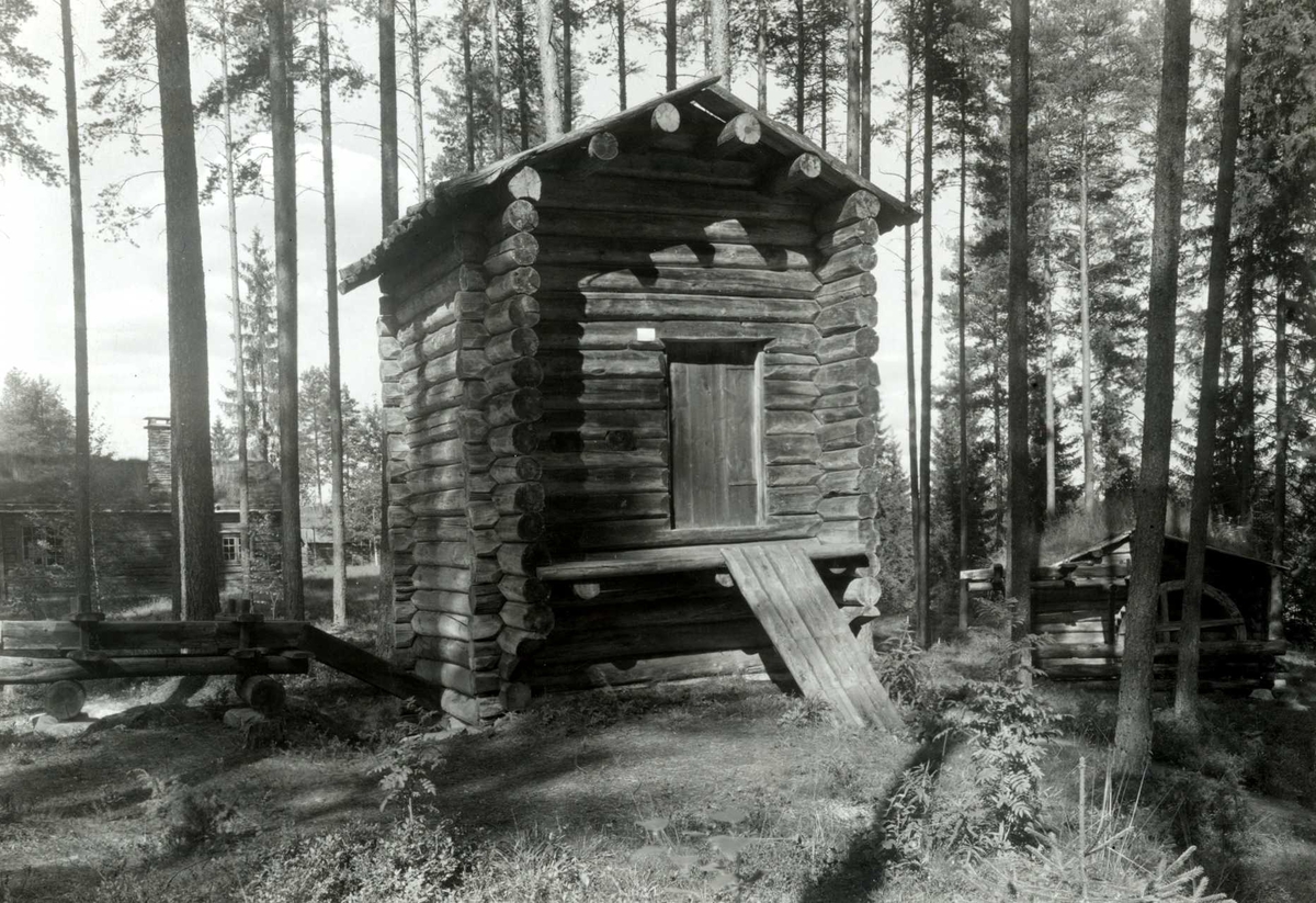 Øvre Rendal, Nord-Østerdal, Hedmark. Bekkekvern fra 1844. Nå på Glomdalsmuseet. 