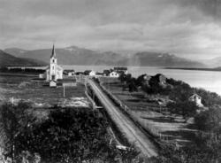 Bebyggelse og landskap rundt Tana kirke, 453, Tana, Finnmark