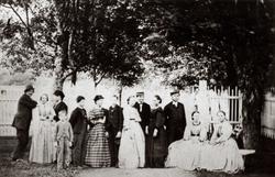 Gruppe, på gården Moen, Kviteseid, eid av propietær og landh