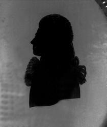 Avfotografering.Silhuett