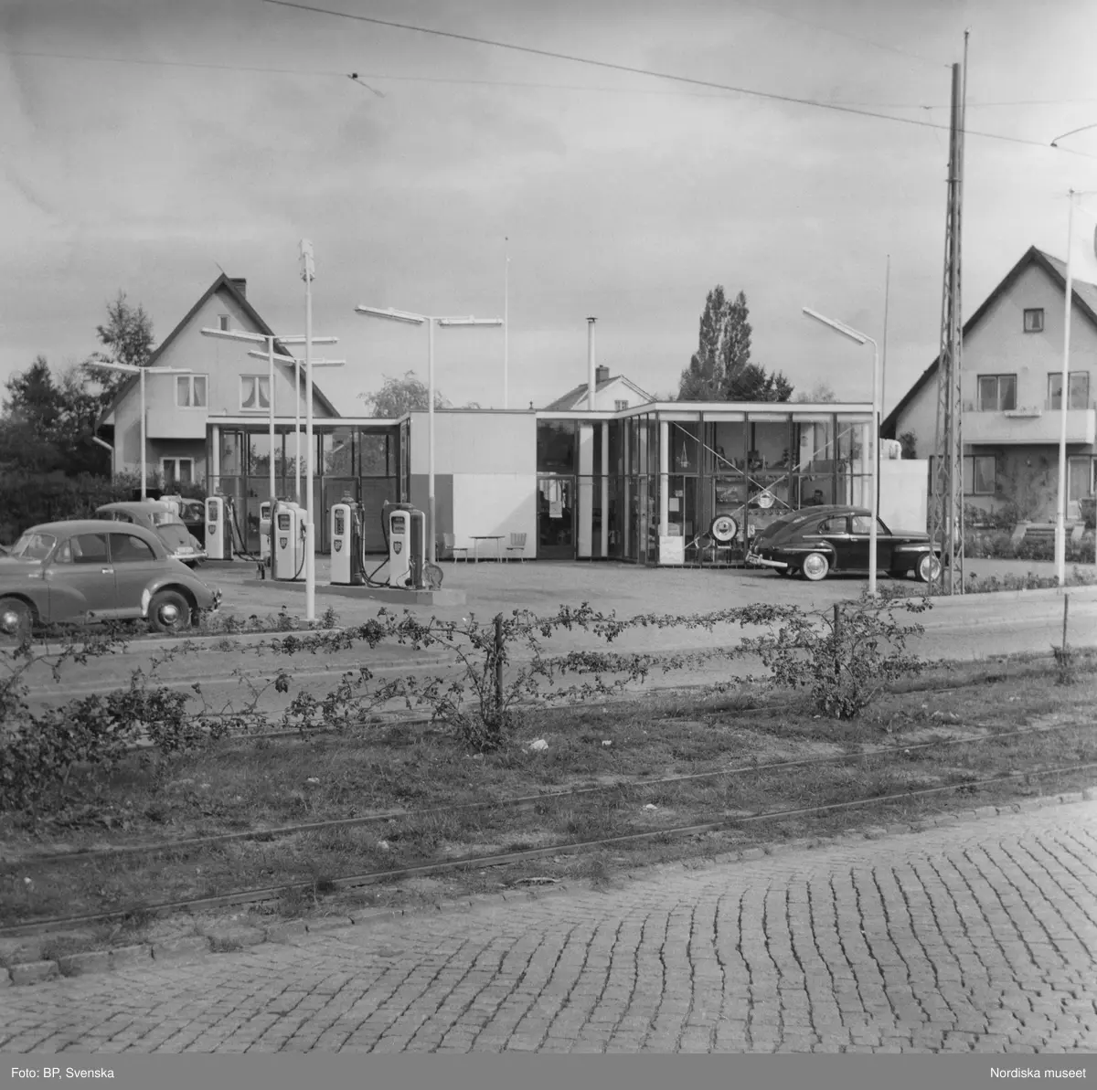 BP:s bensinstation på Linngatan, Malmö.