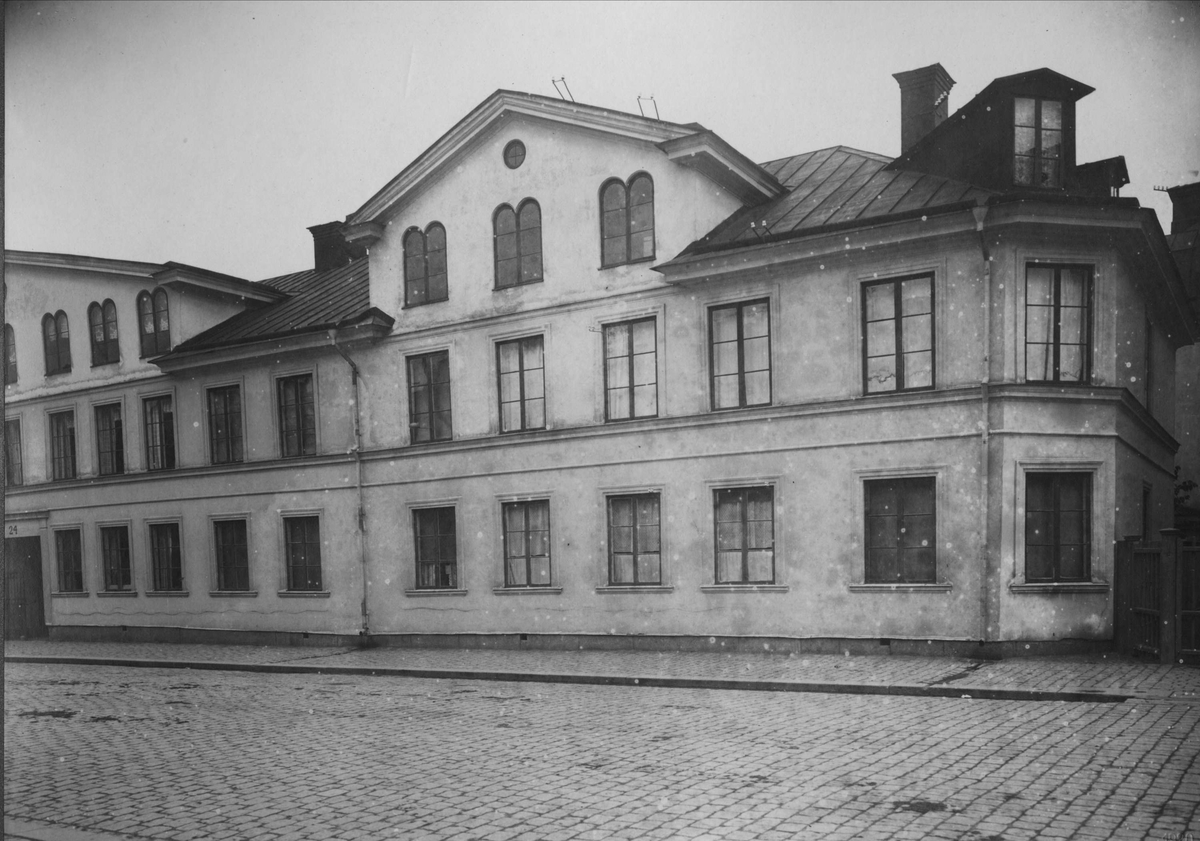 Flerbostadshus, Vaksalagatan 24, kvarteret Fröj, Uppsala 1920