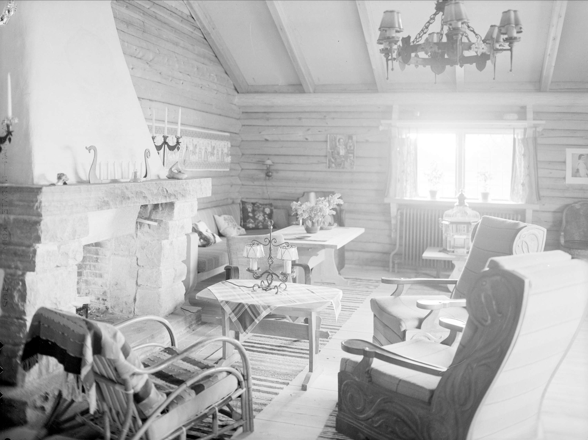Byggmästaren Anders Diös bostad i Mora, Dalarna 1939