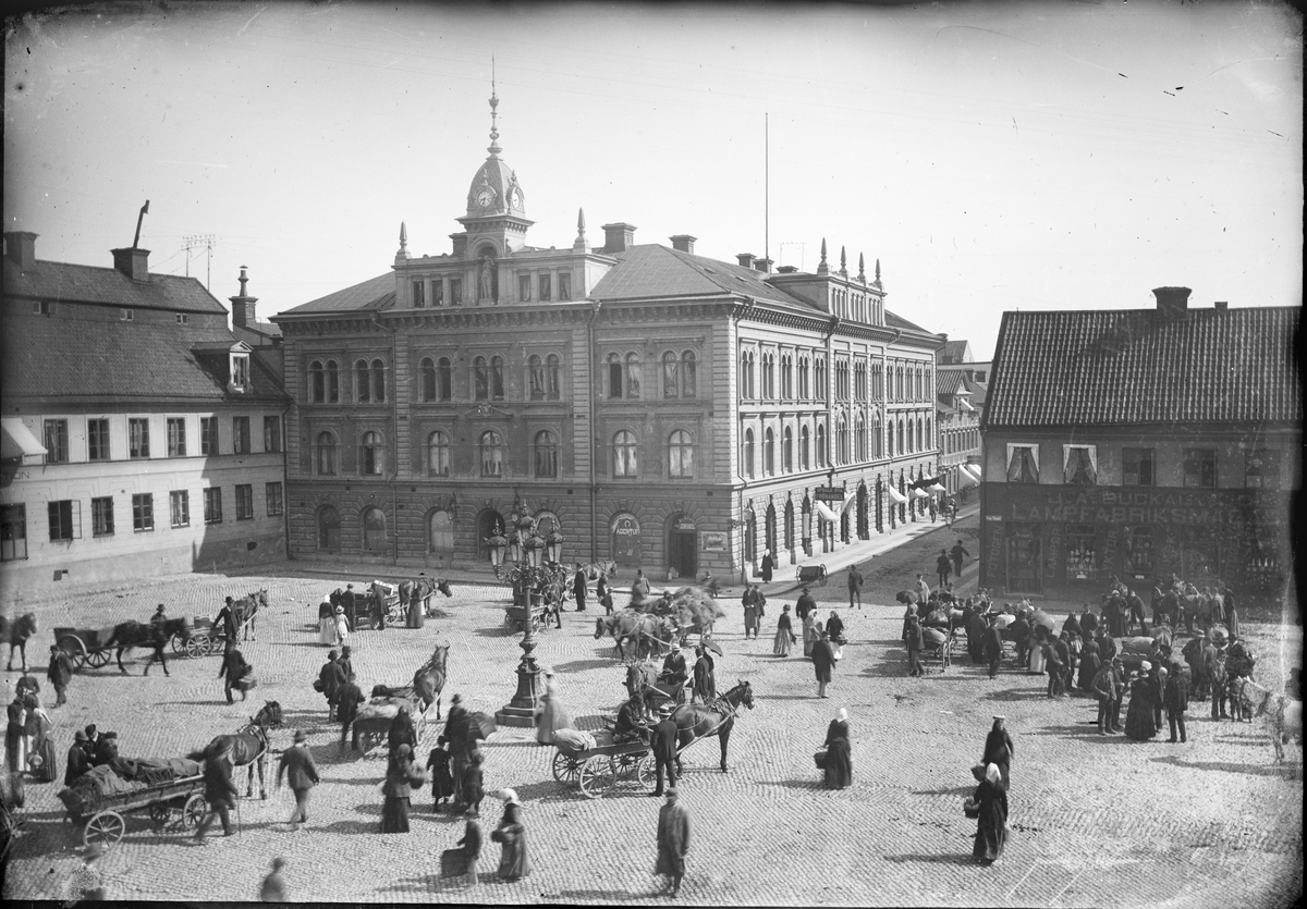 Stora torget, Uppsala, före 1904