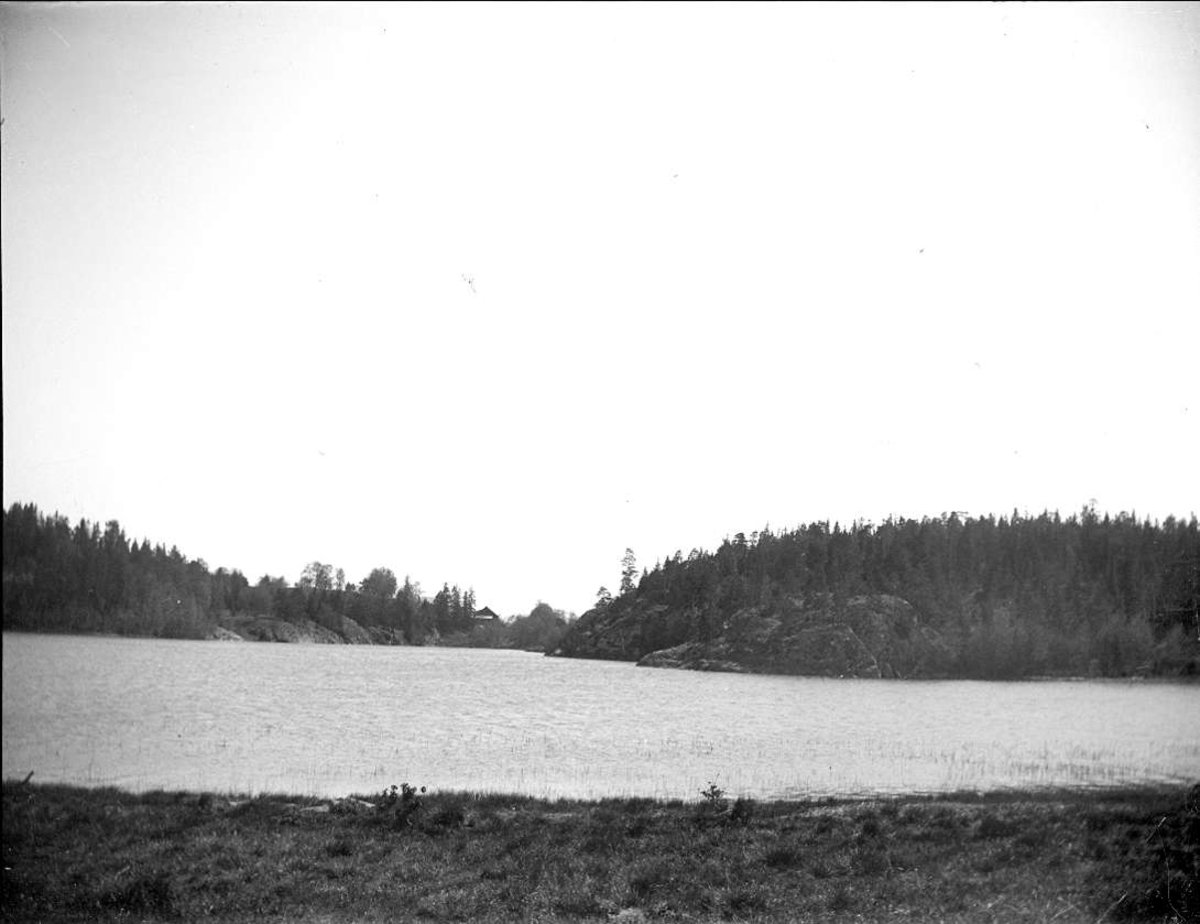 Malstasjön, Malsta socken, Uppland 1916