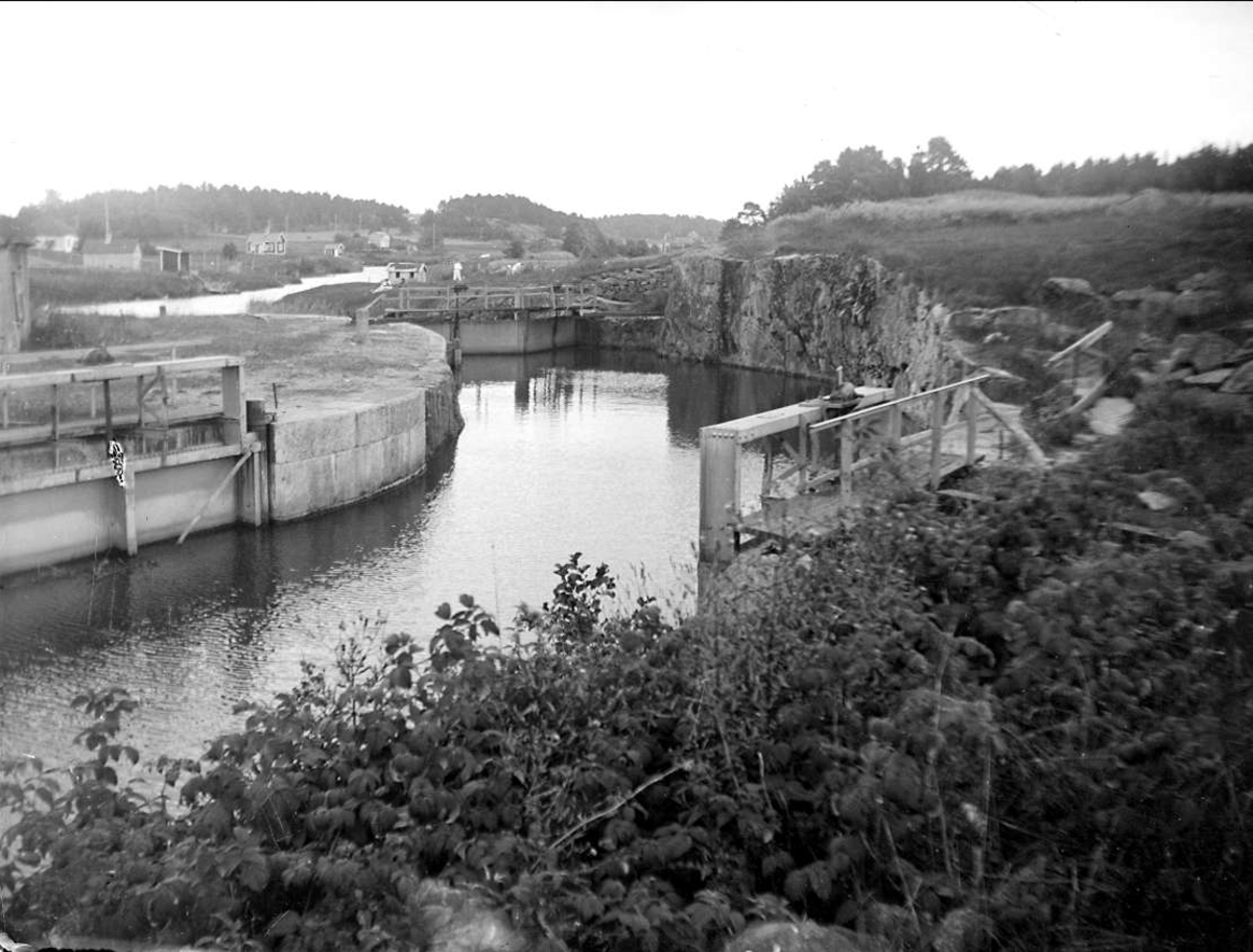 Kanal, Österåkers socken, Uppland 1924