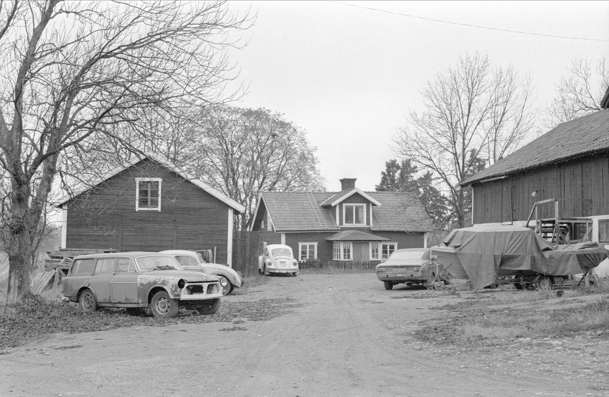 Magasin/lider, före detta mangårdsbyggnad och ladugård/lada, Söderbyn, Fullerö 21:47, Söderbyn, Gamla Uppsala socken, Uppland 1978