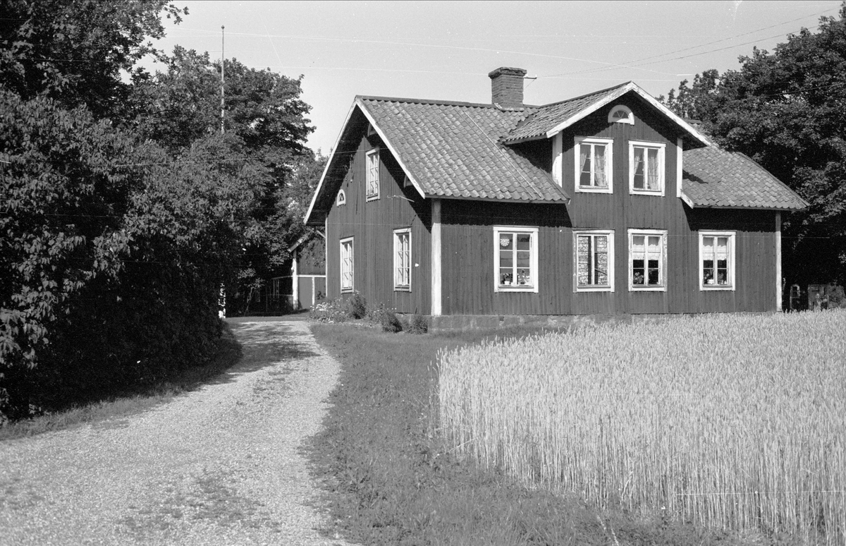 Bostadshus, Manbyle 1:2 och 1:3, Manbyle, Funbo socken, Uppland 1982