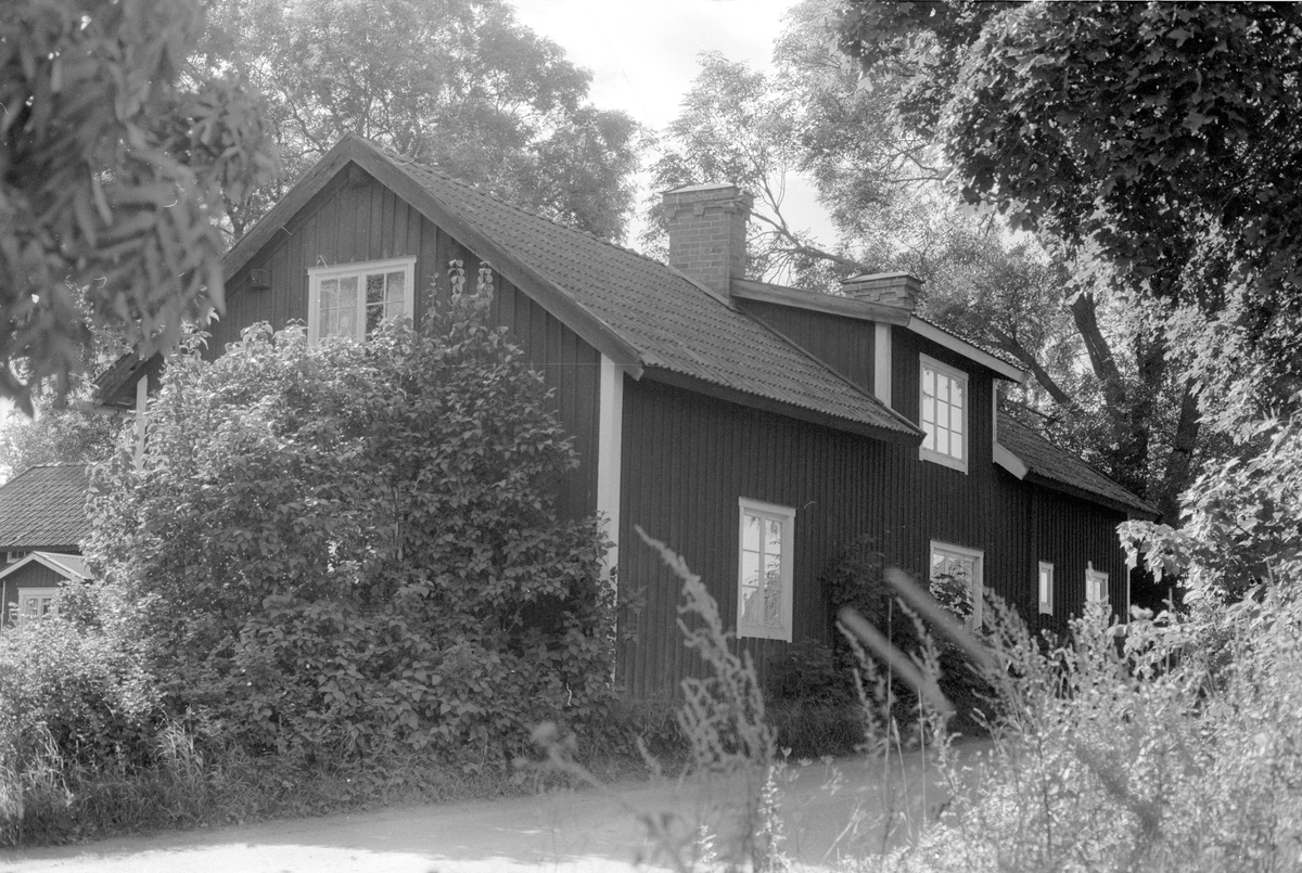 Bostadshus, Norrgården, Gränsta, Knutby socken, Uppland 1987