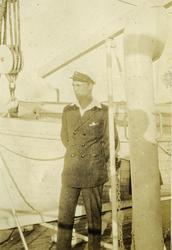 Mannskap ombord i M/S 'Tungsha'.