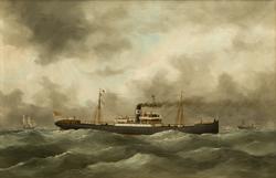 D/S 'Frednes' [Oljemaleri]