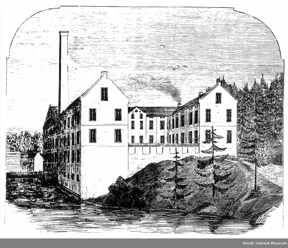 En av landets første og største tekstilfabrikker ble anlagt ved et av Akerselvas øverst fall i 1845 av Adam Hiorth. Industrieventyret varte i drøyt 100 år, men bygningene er blant de best bevarte industrianleggene fra den tidligste industrialiseringen i Norge.