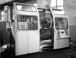 Programstyrt dreiebenk, automat- og kopieringsbenk ved Myren