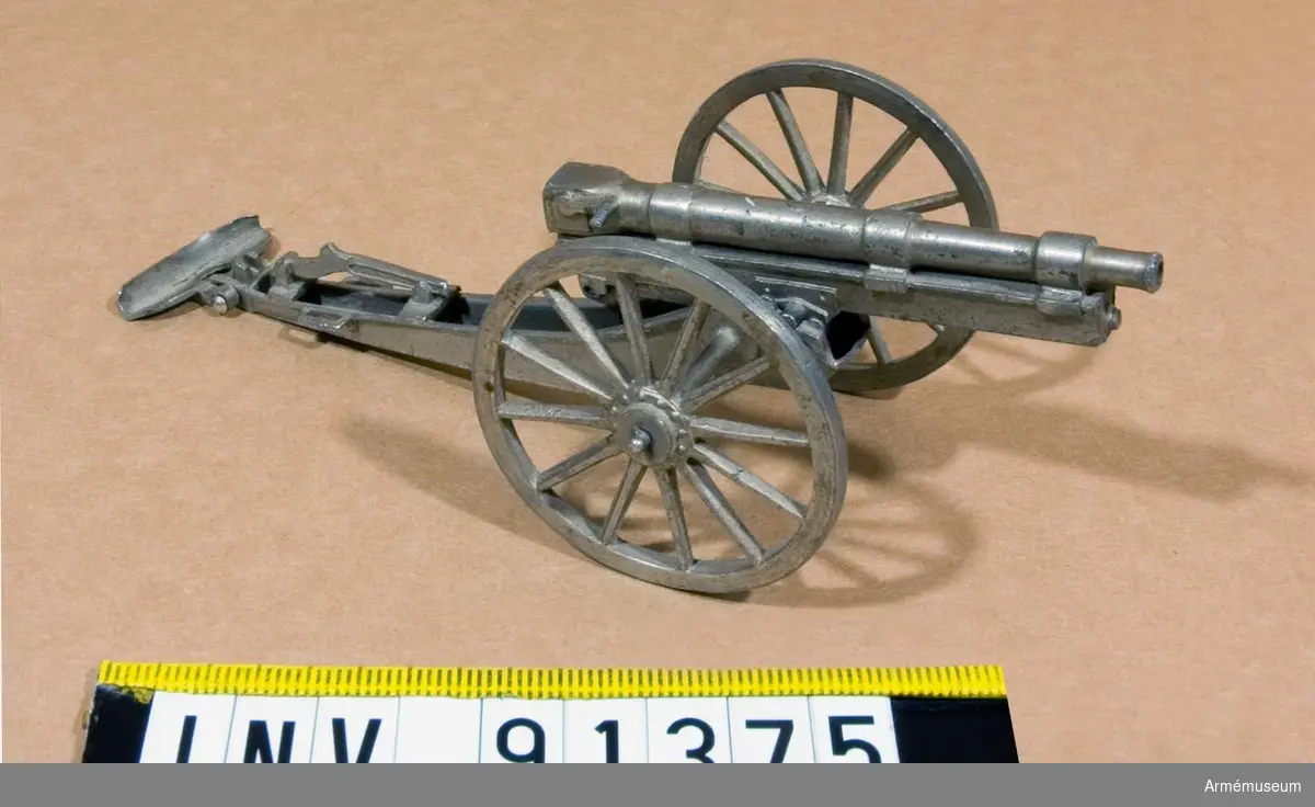Modell av kanon tidigt 1900-tal. Möjligen m/1902?