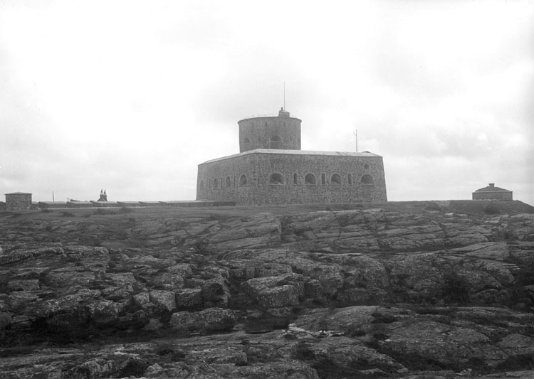 Juli 1924. Carlstens fästning från väster.