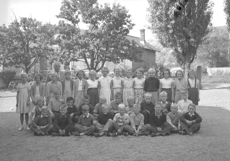 Slättens skola i Lysekil1954.