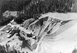 Mona i Eidsberg, Med Høisand soloanlegg. flyfoto 20. august 