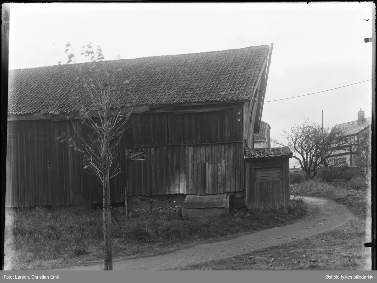 Uthus ukjent sted i Sarpsborg, 1931-32,.