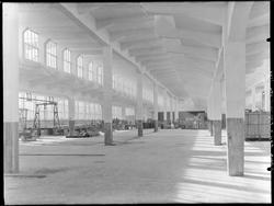 Fabrikkhall fra Sarpsborg Pap og Papirindustri  i 1947-48.