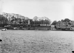 Parti fra Fredrikstad. Gamlebyen sett fra Vestsiden. Ferga o