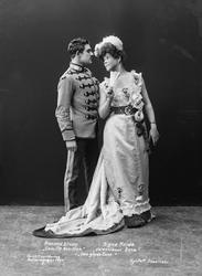 Harald Steen "Camille Rossilon"  Signe Heide "Valencienne Ze